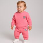 Set Fetițe 3 Piese – Vestă de Fâș Călduroasă, Bluză și Pantaloni – Ținută Moale și Confortabilă pentru Zile Reci