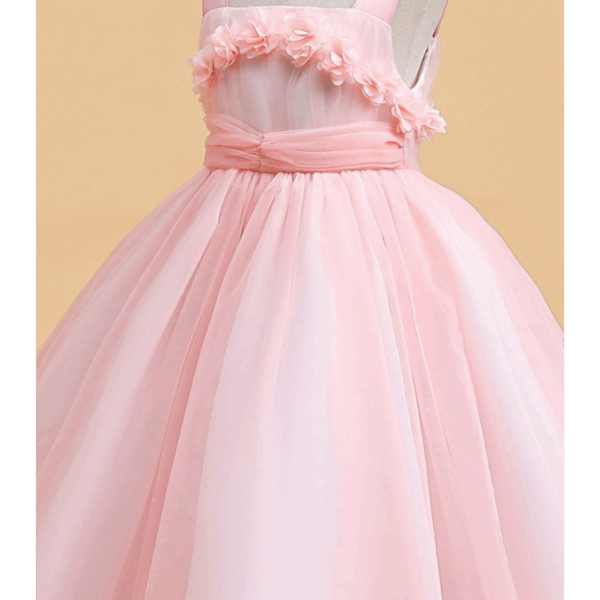 Rochie de bal roz pentru fete 4-8 ani