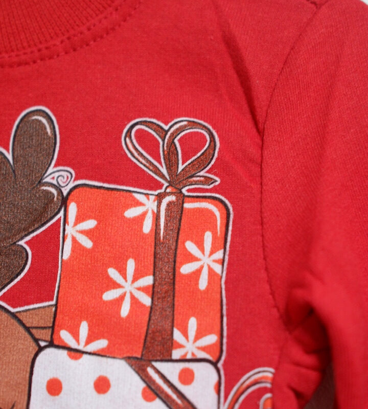 Rochița de Crăciun cu ren