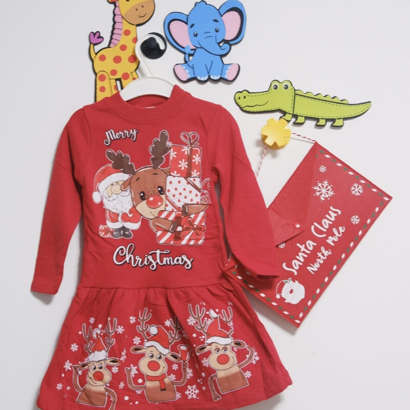 Rochița de Crăciun cu ren