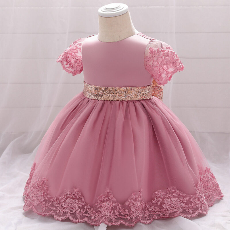 rochita-roz-botez-fetita-cu-dantela-si-tul-890692