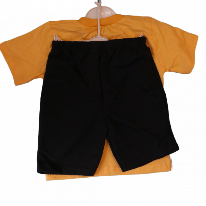 Set de vară pentru băieți 2 piese – tricou și pantaloni scurți din bumbac