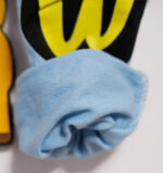 Set trening copii Radiant, hanorac alb cu galben și pantaloni albaștri