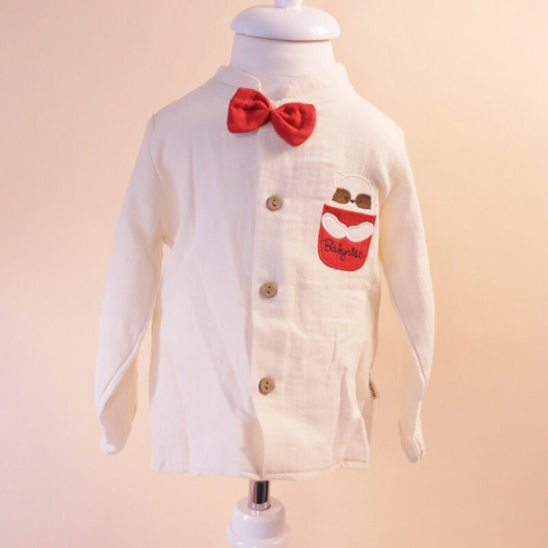 Set pentru băieței din muselină