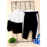 Set Trening Băiețel – Hanorac cu Fermuar și Pantaloni Sport Asortați