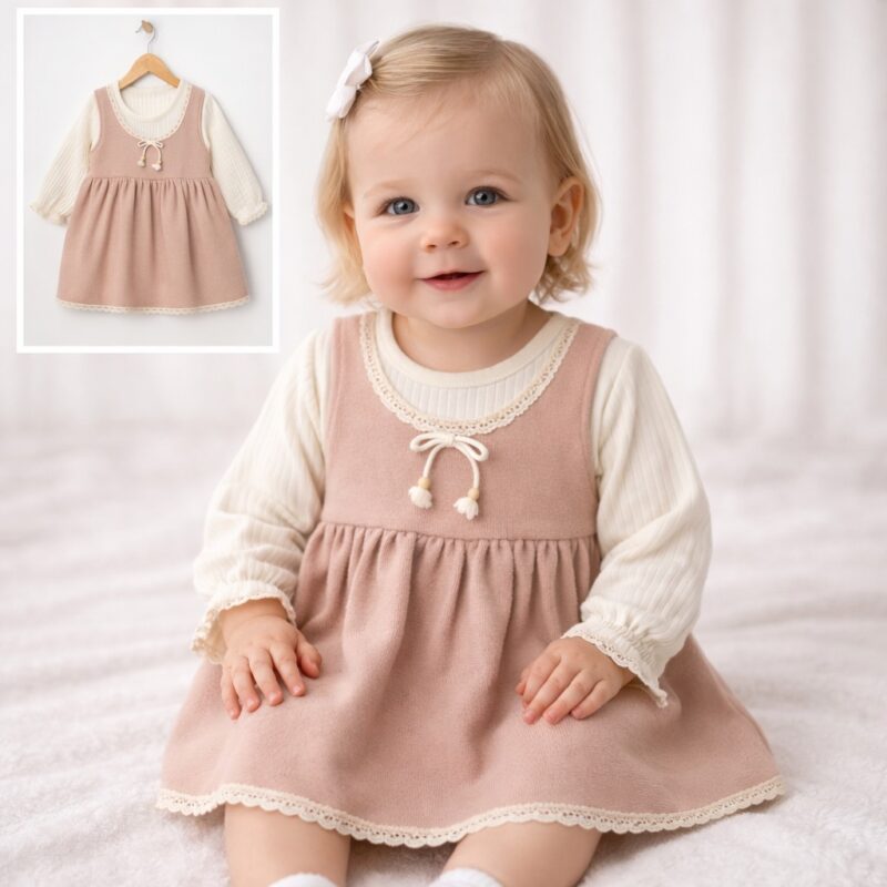 ROCHIE CU MĂRGELE 9-12-18-24 luni