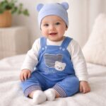 Salopetă din doua piese ME SMILE 3-9 luni