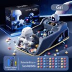 Joc interactiv pentru băieți cu robot și 40 bile, model futurist tip pinball