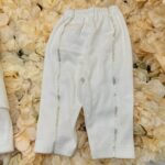 Set Nou-Născut Băieți Ivory cu Vestă Elegantă și Accesorii Complete – Bumbac Moale, 0-3 luni