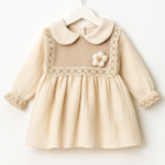 Rochie confortabilă pentru fetite 9-24 LUNI