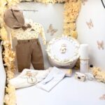 Trusou botez băiat-set complet realizat manual