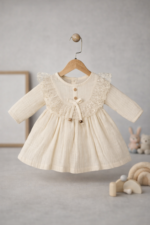 Rochita pentru fetite 100% bumbac 9/24 luni