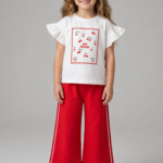 Set copii 2 piese din bumbac „Picnic Time” 3–6 ani