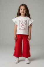 Set copii 2 piese din bumbac „Picnic Time” 3–6 ani - imagine 2