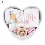 Trusou roz pentru botez fetiță – set complet cu lumânare și cutie din catifea - imagine 3